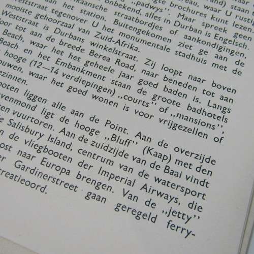 Die Unie van Zuid-Afrika - Bestemmings - Land van die Nederlandse Emigrant - 1939