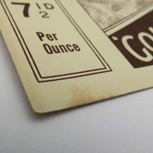 Golden Fern vintage smoking mixture cover