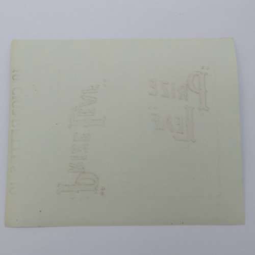 Vintage Price Leaf cigarettes label - Excellent condition