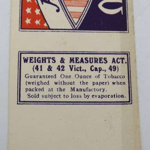 Antique Redford`s American smoking mixture label