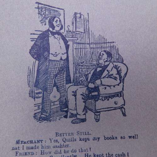 Antique Alfred Morgan chemist advertising leaflet