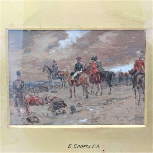 Painting by Ernest crafts, R.A - Watercolor