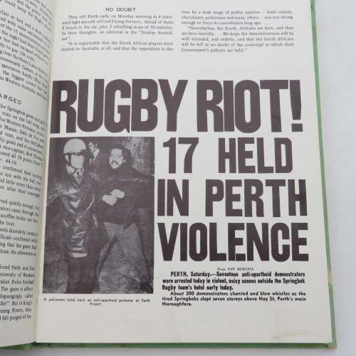 The Unbeatables Springboks in Australia - Story of the 1971 rugby tour to Australia
