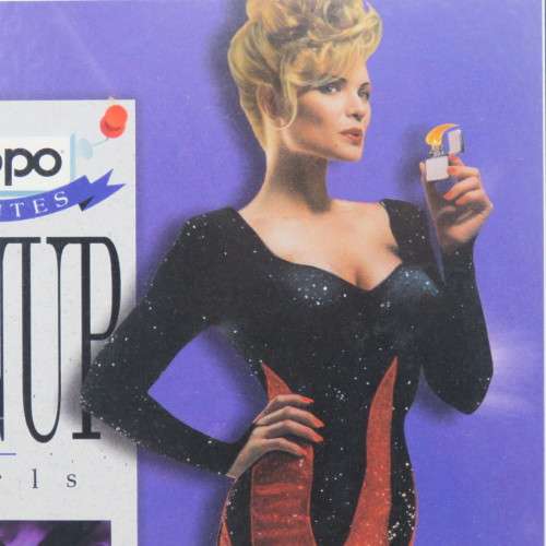 Zippo pinup girls framed advert