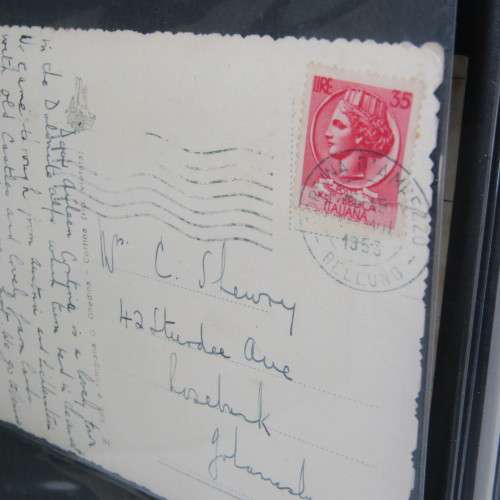 First Day Cover album with about 110 First Day Covers and Cards - Baphuthatswana, South Africa
