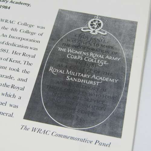 The Womans Royal Army Corps 1949-1992 booklet