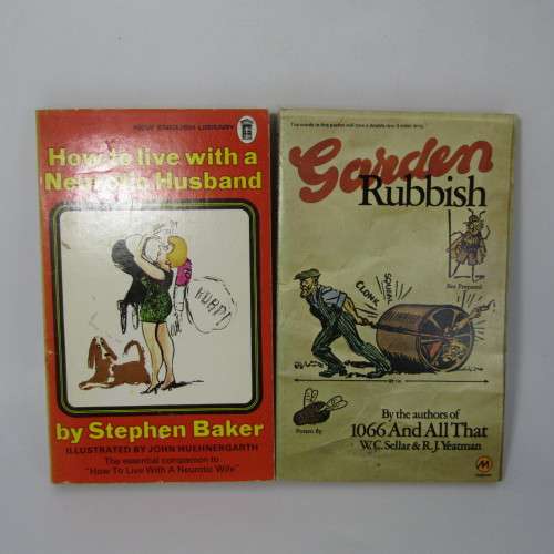 Lot of 6 cartoon and joke books from the 1970`s