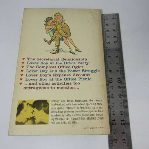 Lot of 5 Lover Boy cartoon books 1950`s and 1960`s