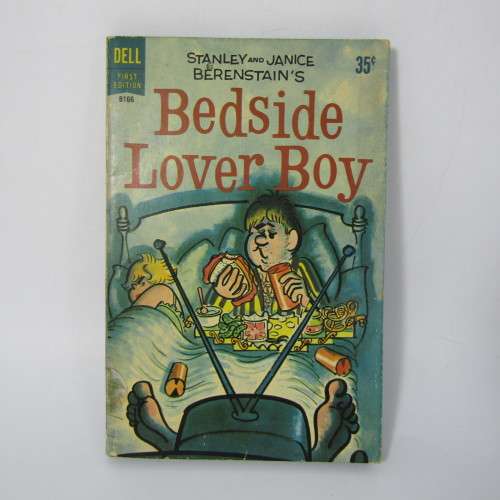 Lot of 5 Lover Boy cartoon books 1950`s and 1960`s