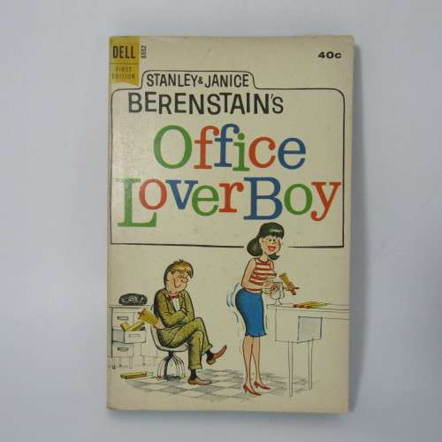 Lot of 5 Lover Boy cartoon books 1950`s and 1960`s