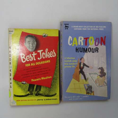 Lot of 7 cartoon and joke books from the 1950`s
