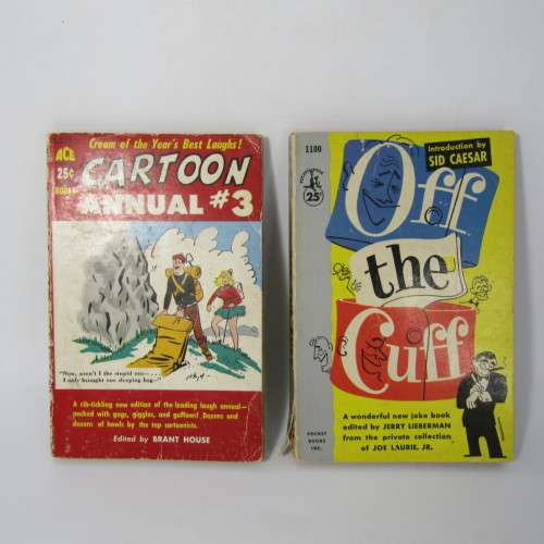 Lot of 7 cartoon and joke books from the 1950`s