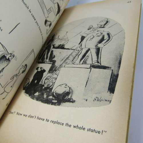 Lot of 7 cartoon and joke books from the 1950`s
