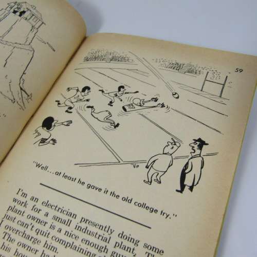 Lot of 7 cartoon and joke books from the 1950`s