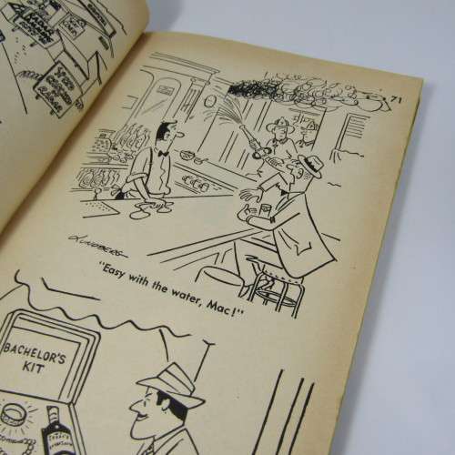 Lot of 7 cartoon and joke books from the 1950`s