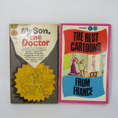 Lot of 6 Cartoon and Joke books from the 1960`s