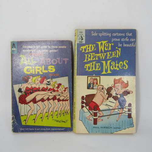 Lot of 6 Cartoon and Joke books from the 1960`s