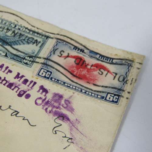 Postal Cover - airmail Indianapolis, USA to Vrede, South Africa - 19 August 1939