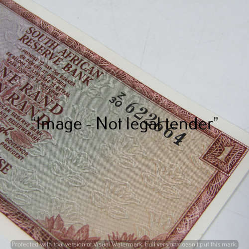 TW de Jongh 2nd Issue R1 replacement note Z30 - 622664 - uncirculated