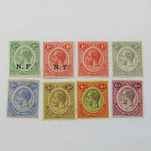 Nyasaland  Protectorate 1d to 6d - mounted mint plus 2 x NF stamps