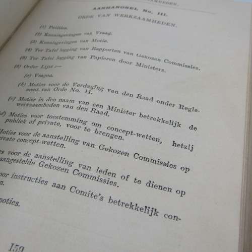 Standing rules and orders of the Legislative Council - Orange River Colony 1908