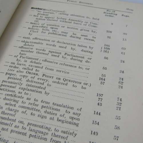 Standing rules and orders of the Legislative Council - Orange River Colony 1908