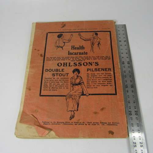 South African Railways and Harbor magazine January 1920