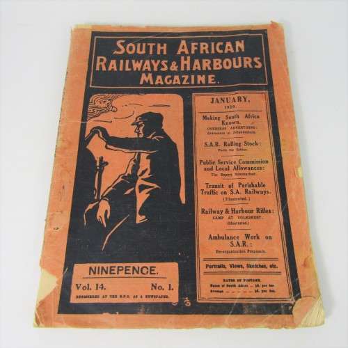 South African Railways and Harbor magazine January 1920