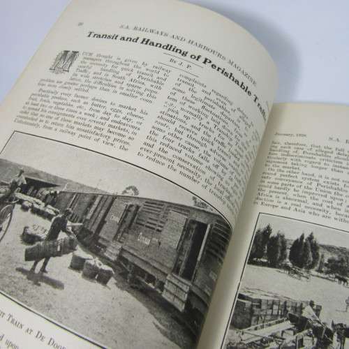 South African Railways and Harbor magazine January 1920