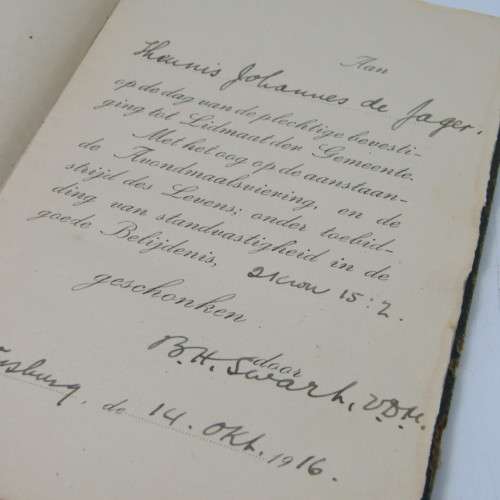 De Jonge Lidmaat 1916 print - NG Kerk in Zuid Afrika