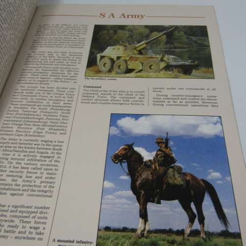 Pair of books - Late bush war period - Suid Afrikaanse Weermag, South African Defence Force