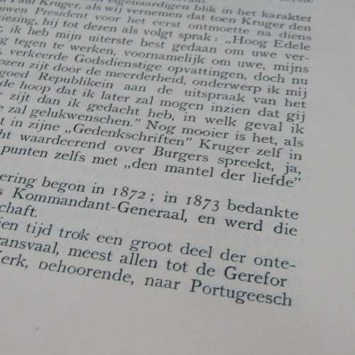 Van Schaapwachter tot President (Het Leven van Paul Kruger) by D`Arbez 1904 edition, Dutch version