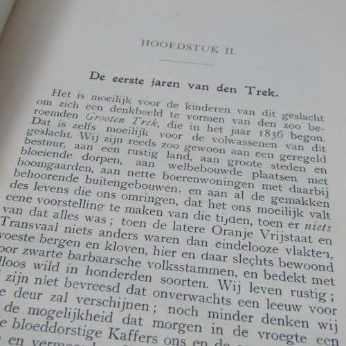 Van Schaapwachter tot President (Het Leven van Paul Kruger) by D`Arbez 1904 edition, Dutch version