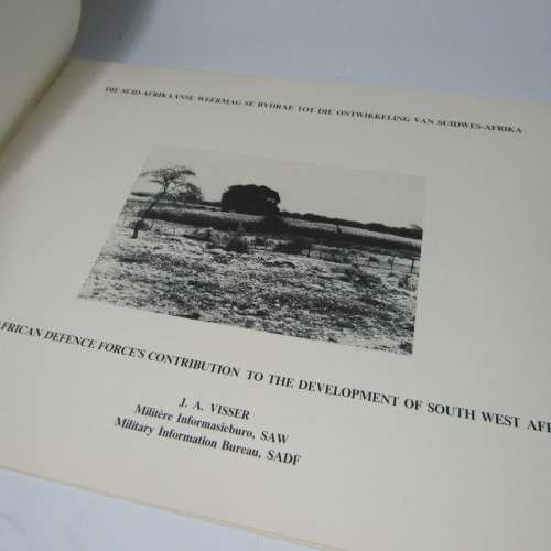 Information book, The South African Defence forces contribution to the development South West Africa