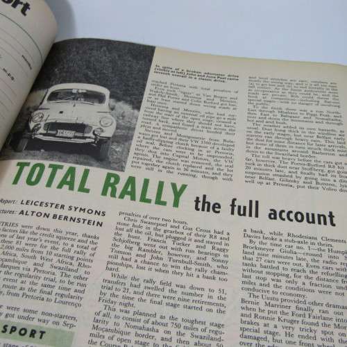 Vintage Car Magazine - November 1965 - excellent condition