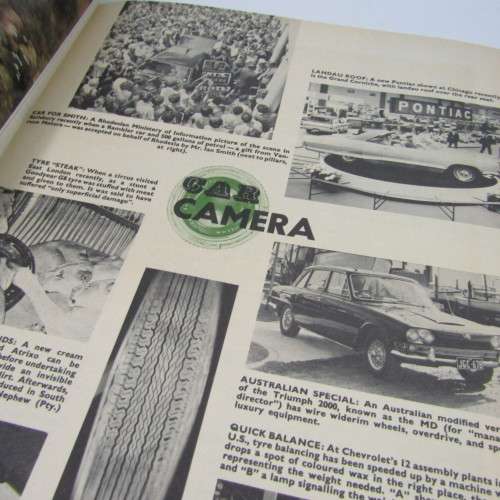 Vintage Car Magazine - August 1966 - excellent condition