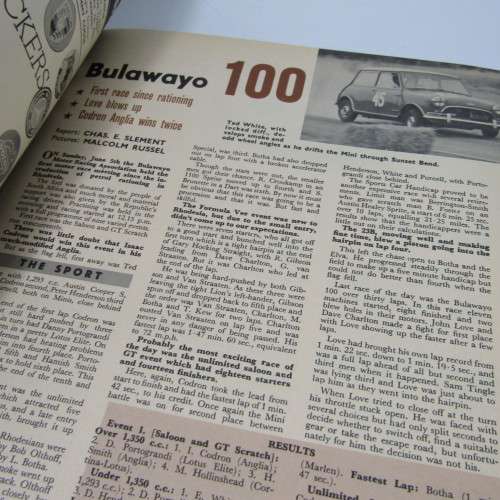 Vintage Car Magazine - August 1966 - excellent condition