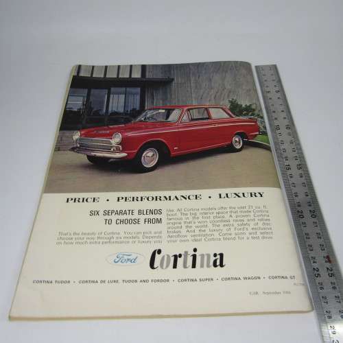 Vintage Car Magazine - September 1966 - excellent condition