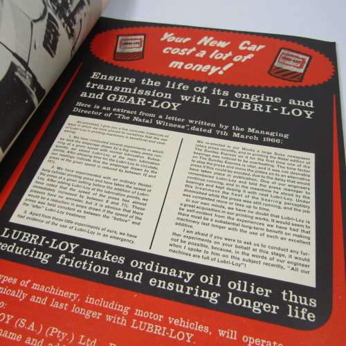 Vintage Car Magazine - September 1966 - excellent condition