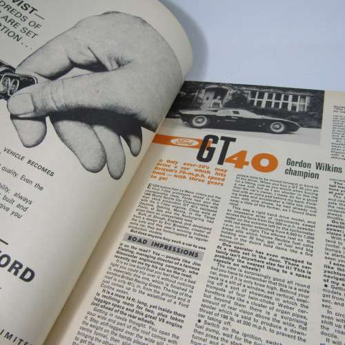 Vintage Car Magazine - September 1966 - excellent condition