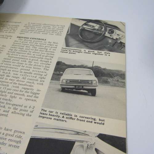Vintage Car Magazine - October 1966 - excellent condition