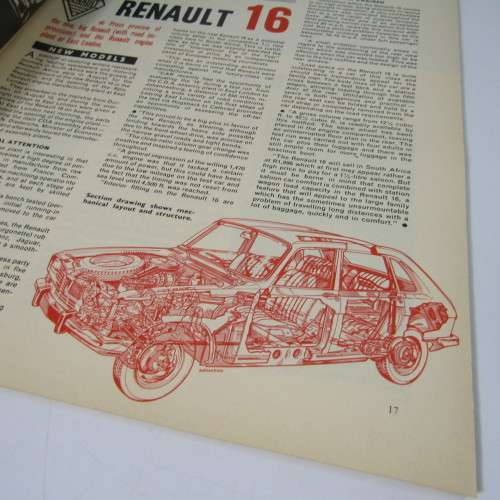 Vintage Car Magazine - October 1966 - excellent condition