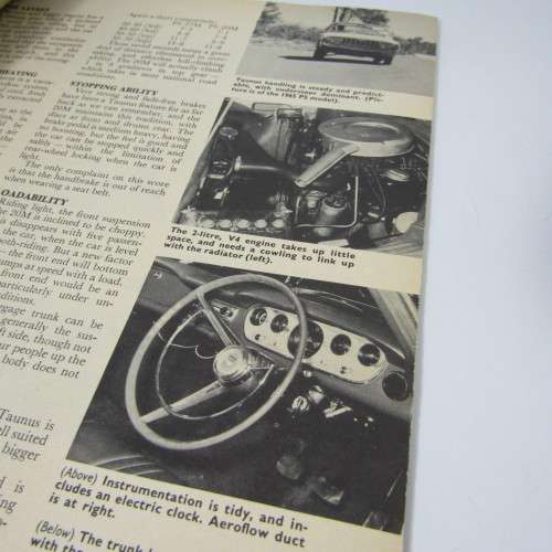 Vintage Car Magazine - October 1966 - excellent condition