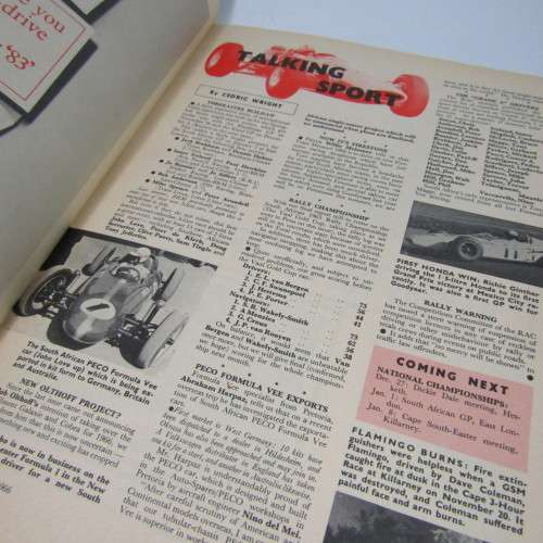 Vintage Car Magazine - January 1966 - excellent condition