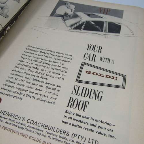 Vintage Car Magazine - January 1966 - excellent condition