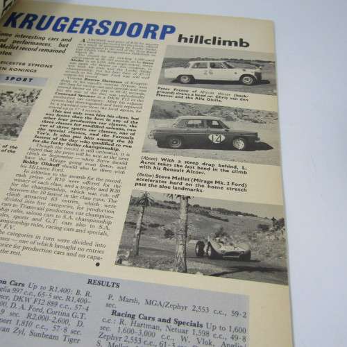 Vintage Car Magazine - May 1966 - excellent condition