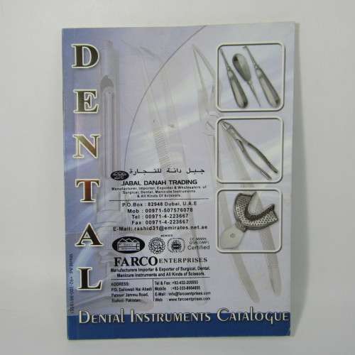 Vintage dental and surgical catalogue and price list - 4 books