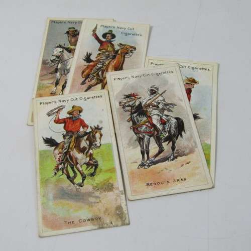 1905 Riders of the world cigarette cards set No. 1 to 50 John Player and Sons