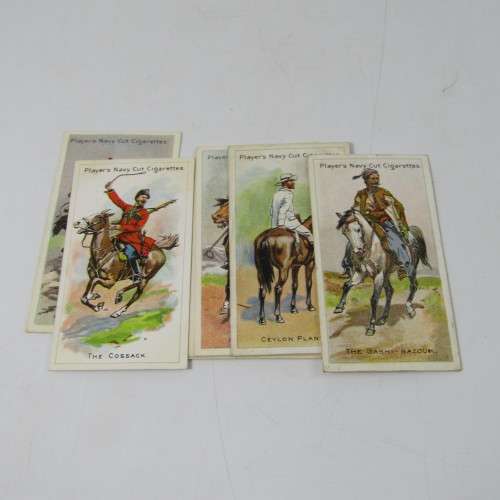 1905 Riders of the world cigarette cards set No. 1 to 50 John Player and Sons