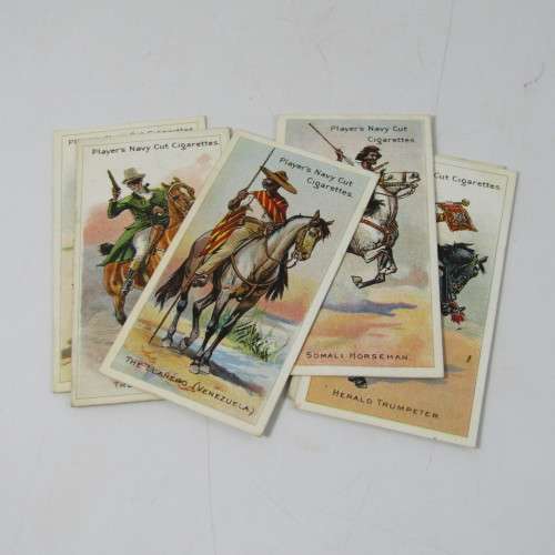 1905 Riders of the world cigarette cards set No. 1 to 50 John Player and Sons